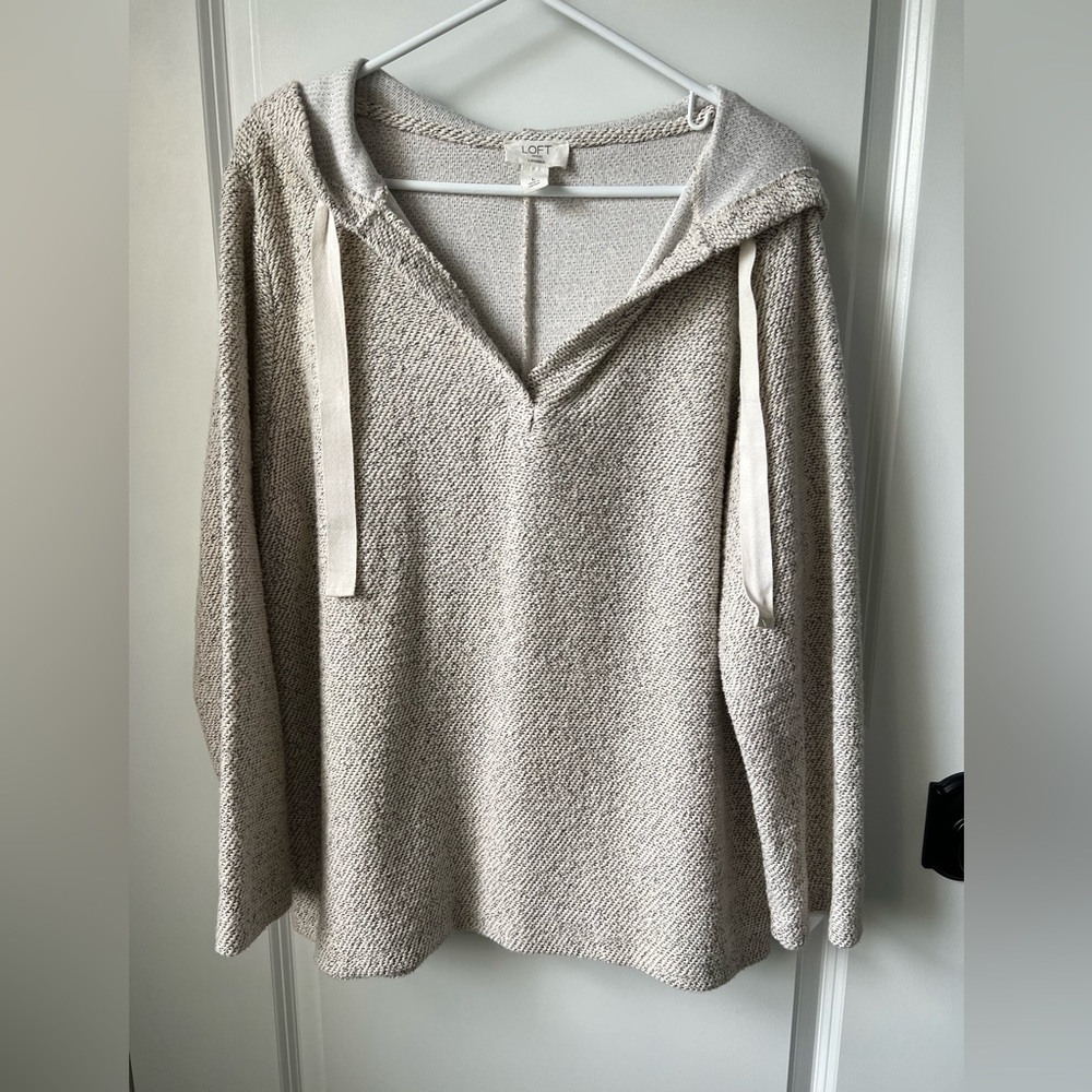Loft Lounge Knit Sweater Size Large